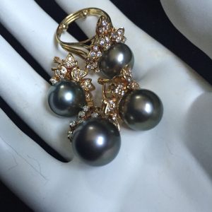 South sea pearl diamond jewelry @SelectionCoste.com