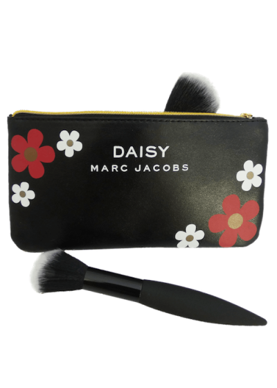 Marc Jacobs Black Daisy Pouch