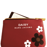 Marc Jacobs Red Daisy Card Wallet