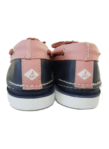 sherry leeward men pink navy boat shoes