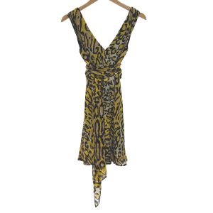 flora-kung-tiff-yellow-leopard-silk-georgette-dress