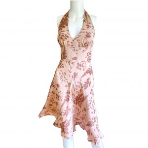 dusty-rose-wheat-print-silk-crepe-flora-kung-halter-midi-dress