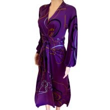 flora-kung-purple-print-plunge-v-silk-dress