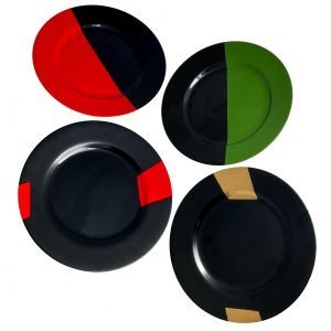 taitu-san-marco-intermezzo-black-red-green-gold-dinnerware-chargers