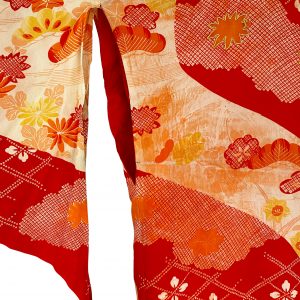 vintage-japanese-red-waves-silk-crepe-kimono-selectioncoste