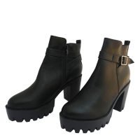 Lug-Sole-black-Platform-Vegan-Ankle-Boots