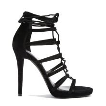 Strappy-Black-Velvet-Stiletto-Shoes