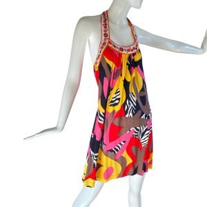 flora-kung-fusion-mix-print-silk-jersey-halter-dress-nwt