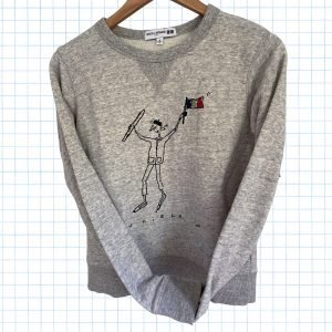 ines-de-la-fressange-french-heather-gray-sweatshirt